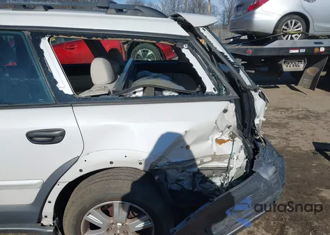 2005 Subaru Outback 2.5I from USA, damaged, VIN 4S4BP61C956370413